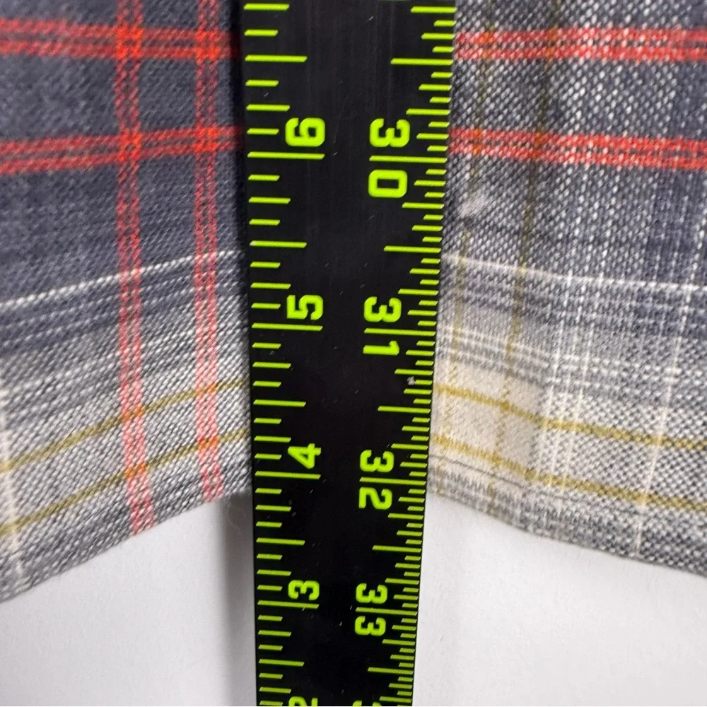 Pendleton‎ Pearl Snap Flannel Shirt Men’s XXL Red Grey Plaid Western Button Up